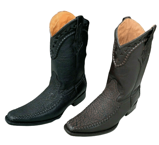 Botas de piel de cuello de toro 2025