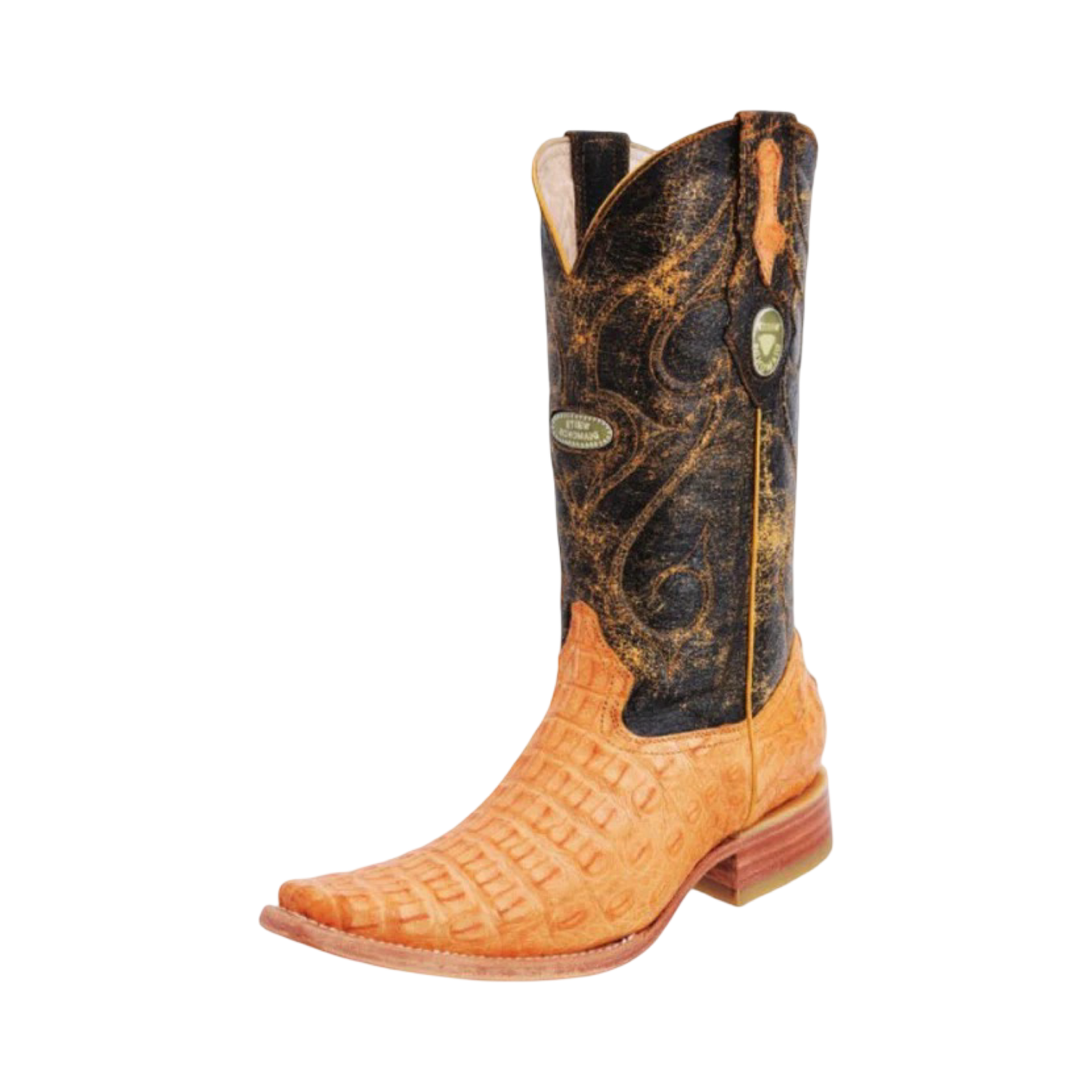 Botas White Diamond de Caimán