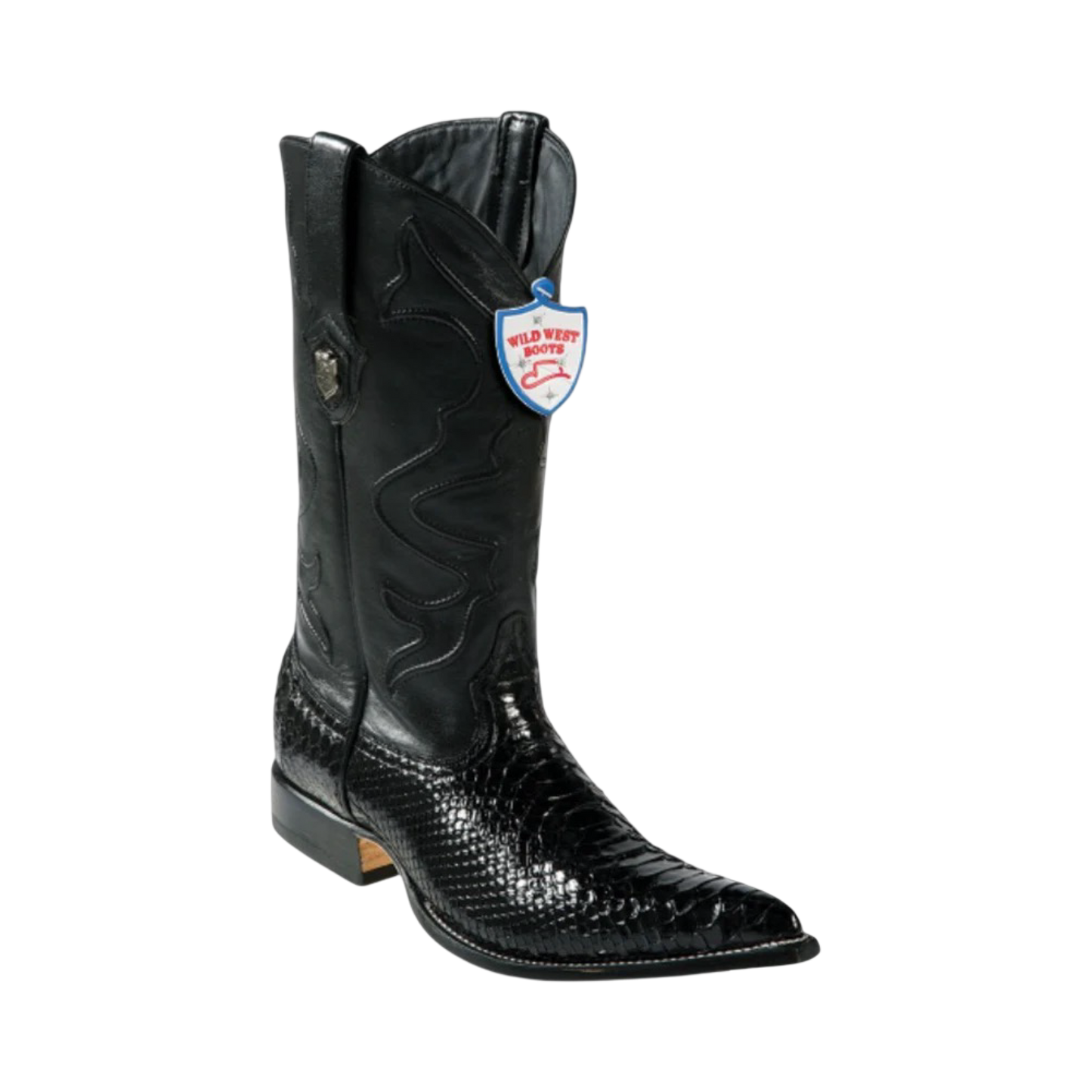 Bota de Pitón Original Horma Punta Aladino Wild West