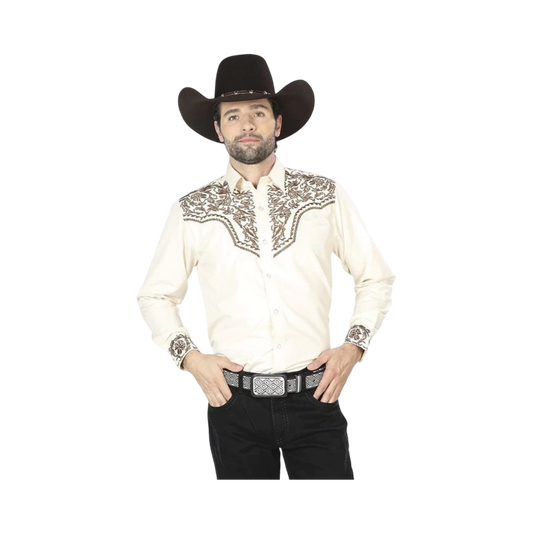 Camisa Vaquera Bordada El General