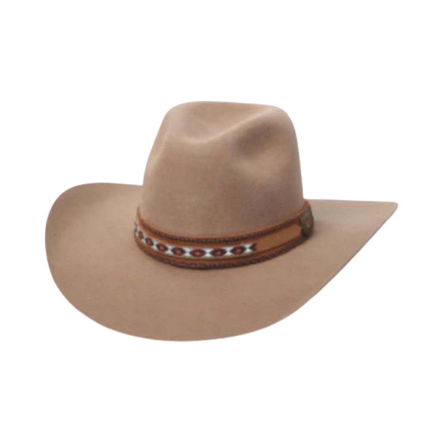 Sombrero Vaquero para Mujer Color Sahara Estilo Rodeo – Look Western Natural