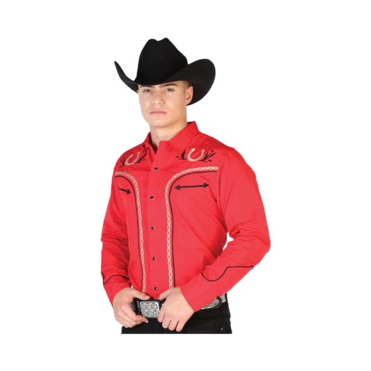 Camisa Vaquera Bordada El General