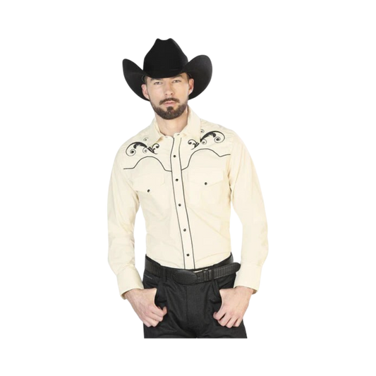 Camisa Vaquera Bordada El General