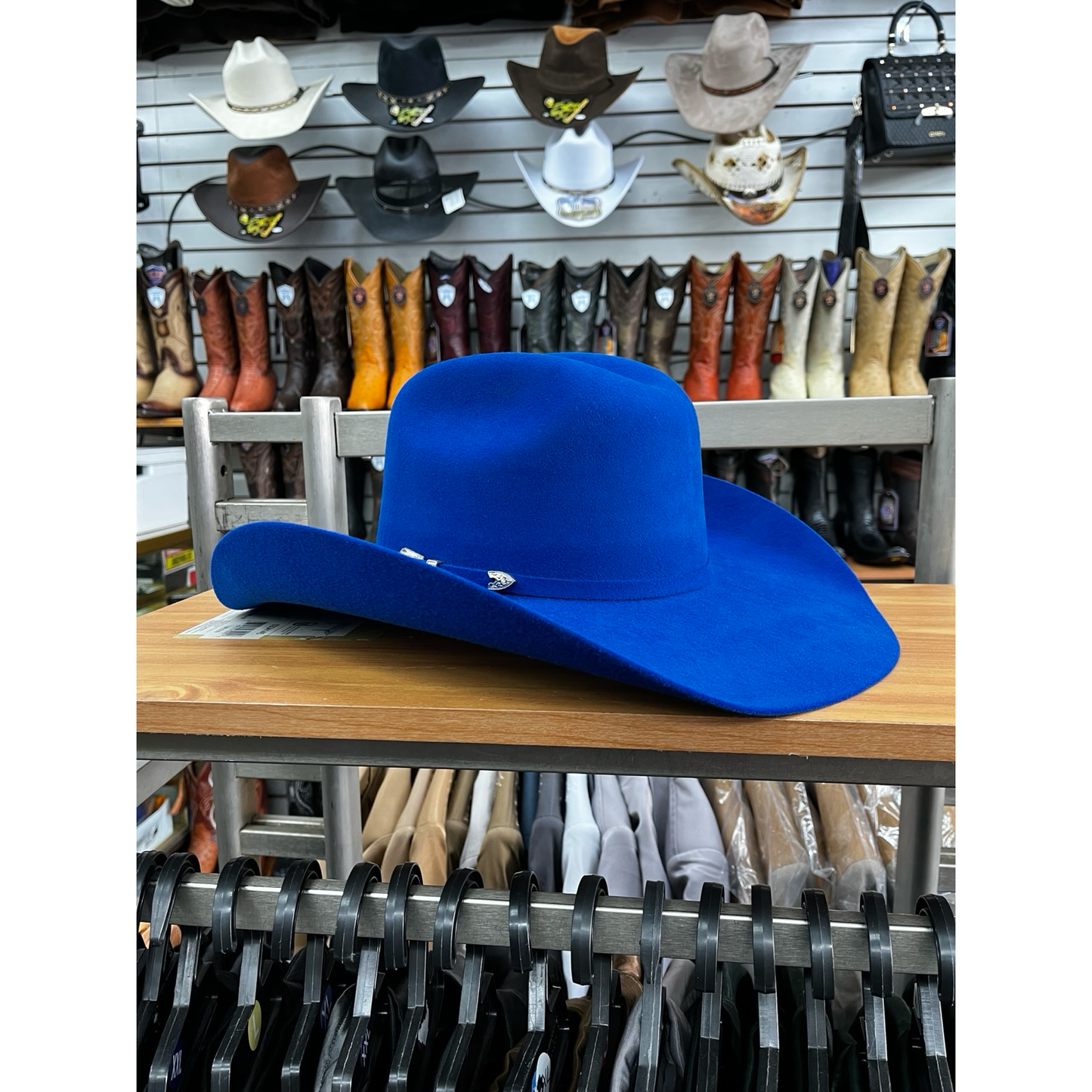 Texana Sombrero Vaquero para Mujer Color Azul Rey – Estilo Femenino y Sofisticado