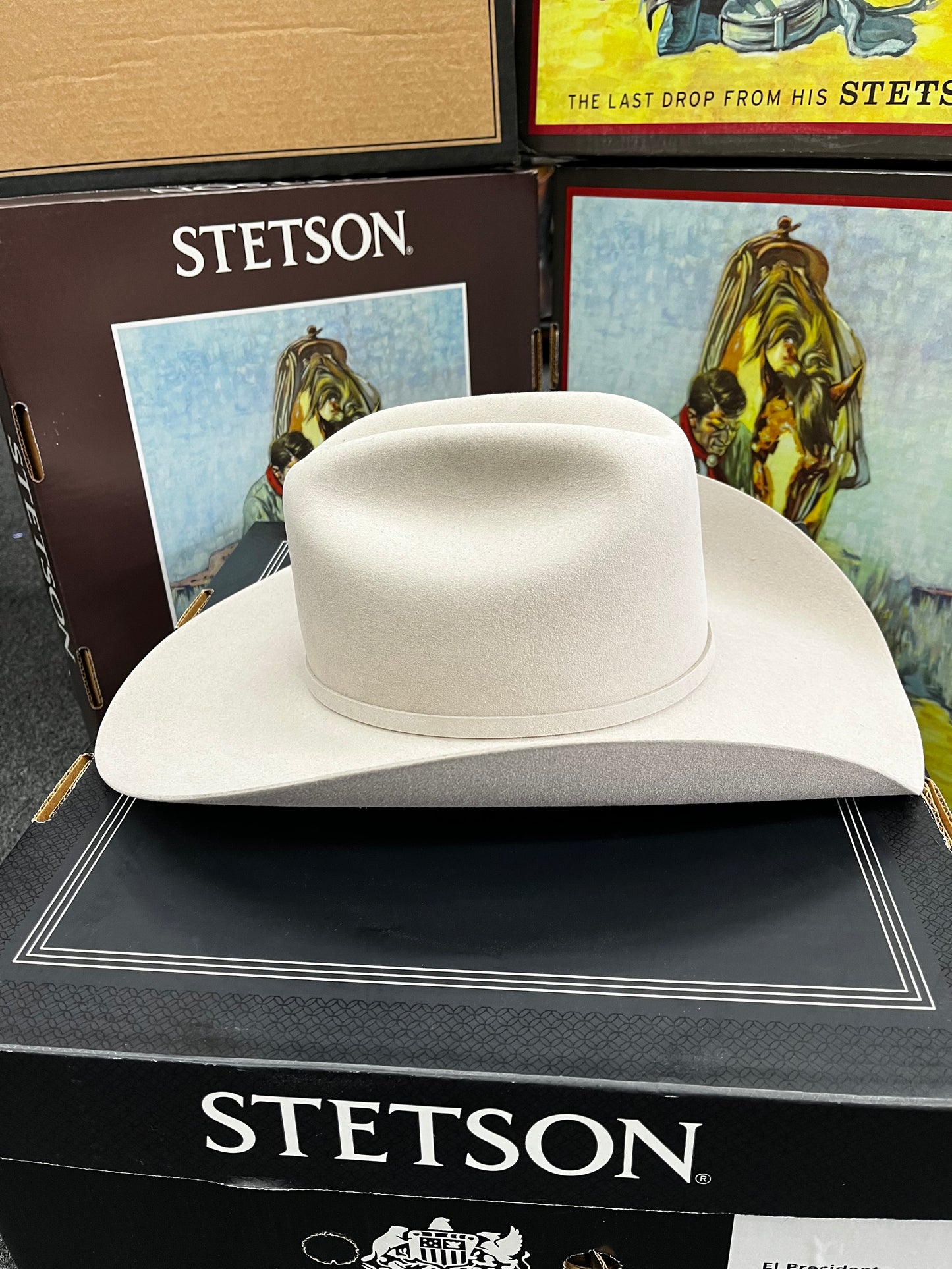 Texana Stetson Shasta 10x Silver Belly
