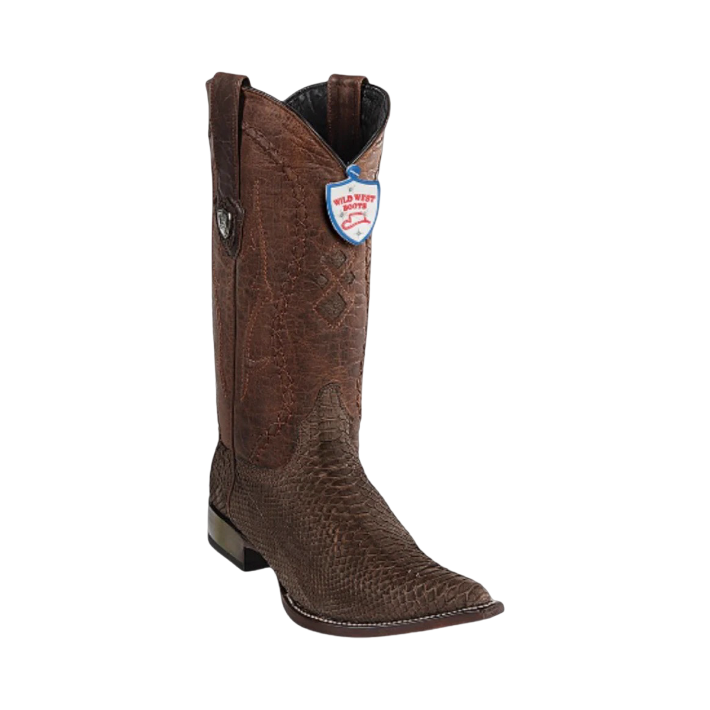 Bota de Pitón Original Horma Punta Aladino Wild West