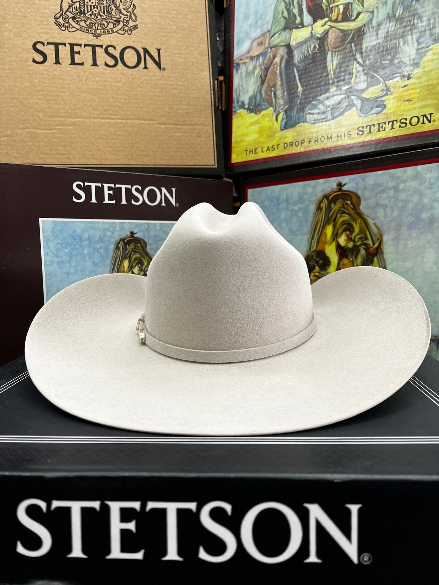 Texana Stetson Shasta 10x Silver Belly