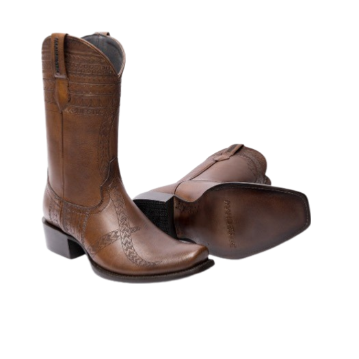 Bota Semi-Cuadrada Res - MAHUESTIC Boots