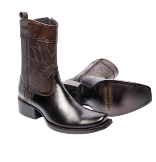 Bota Semi-Cuadrada Res MAHUESTIC Boots – El Charro Famoso