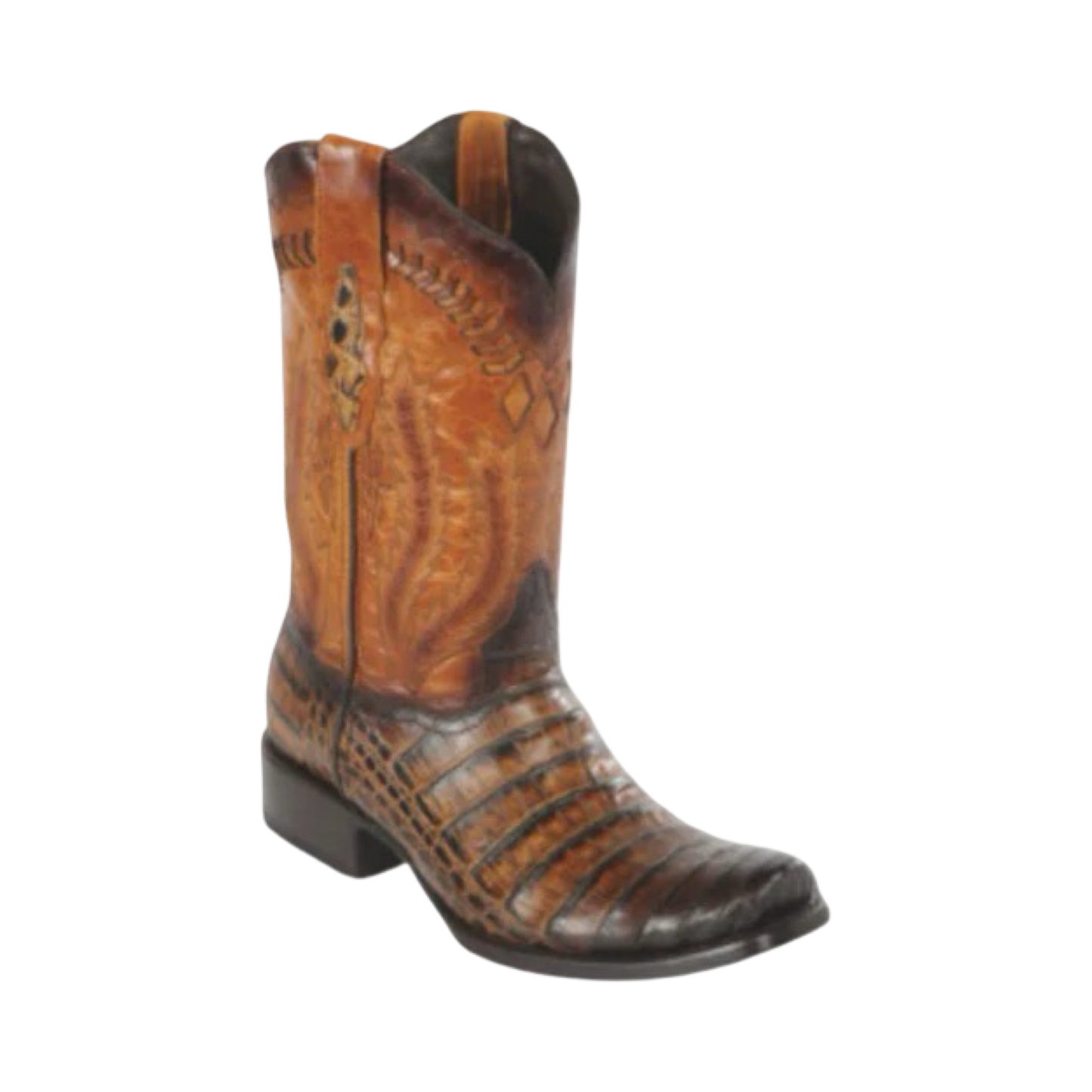 Botas Quincy - Quincy Boots - Dubai Toe -Alligator Print