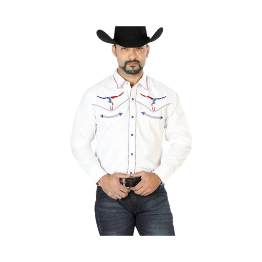 Camisa Vaquera Bordada El General