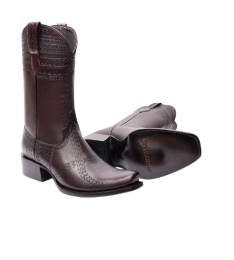 Bota Semi-Cuadrada Res - MAHUESTIC Boots