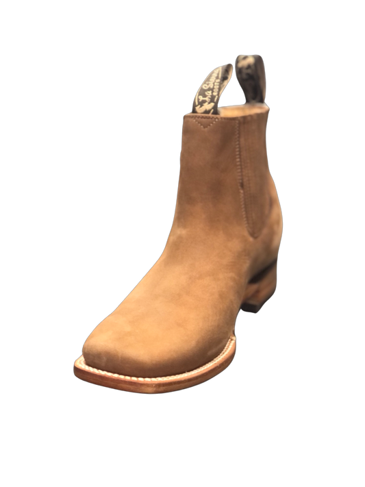 Botines Charros La Sierra Boots con Punta Cuadrada