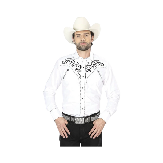 Camisa Vaquera Bordada El General