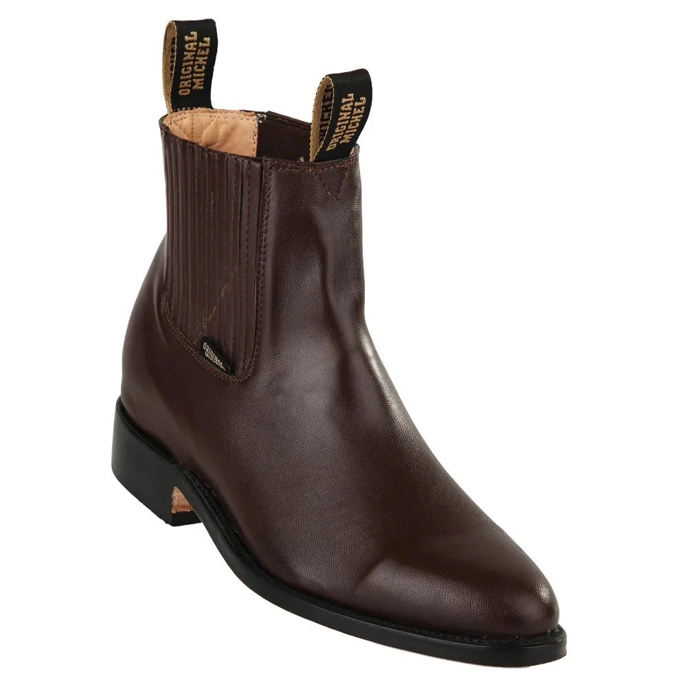 Botines Charros Piel de Venado para Hombre