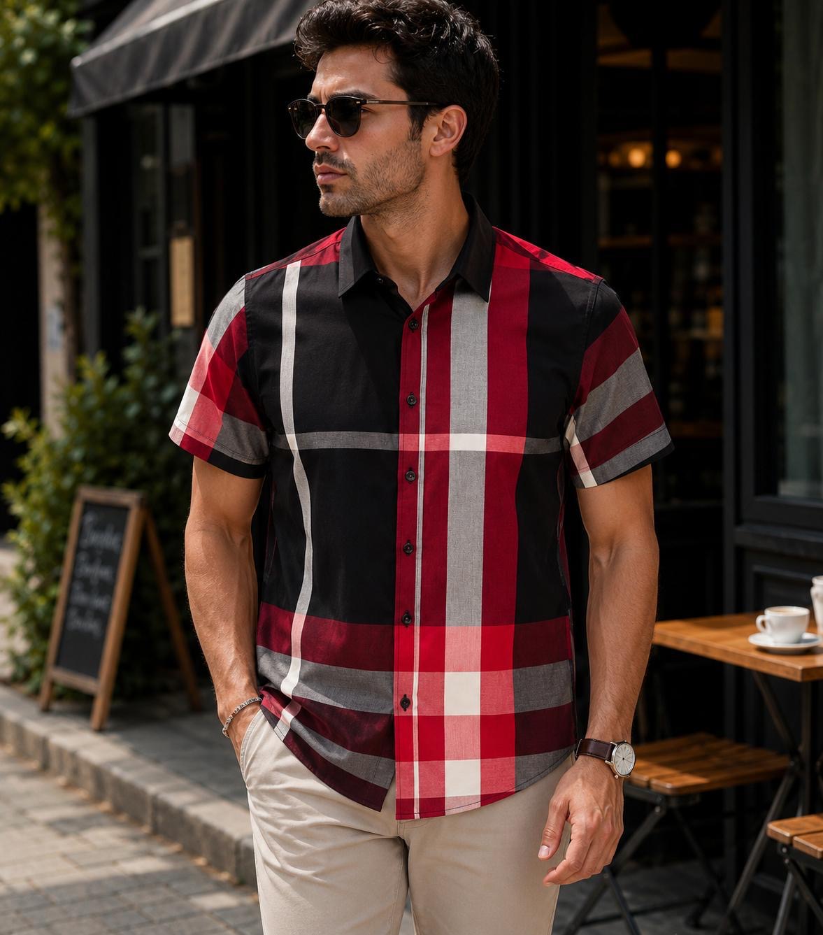 Camisa Moderna para Hombre | Estilo Casual Claro