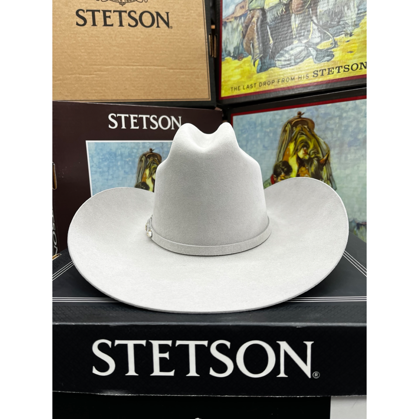 Sombrero Texana Stetson 30X Silvergray – Distinción que Inspira