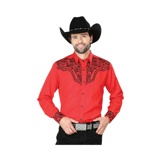 Camisa Vaquera Bordada El General