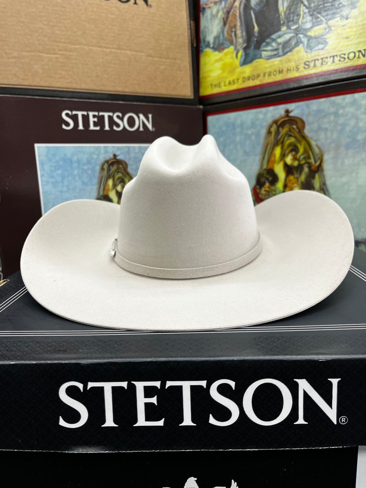 Texana Stetson 30X El Patron Silver Belly