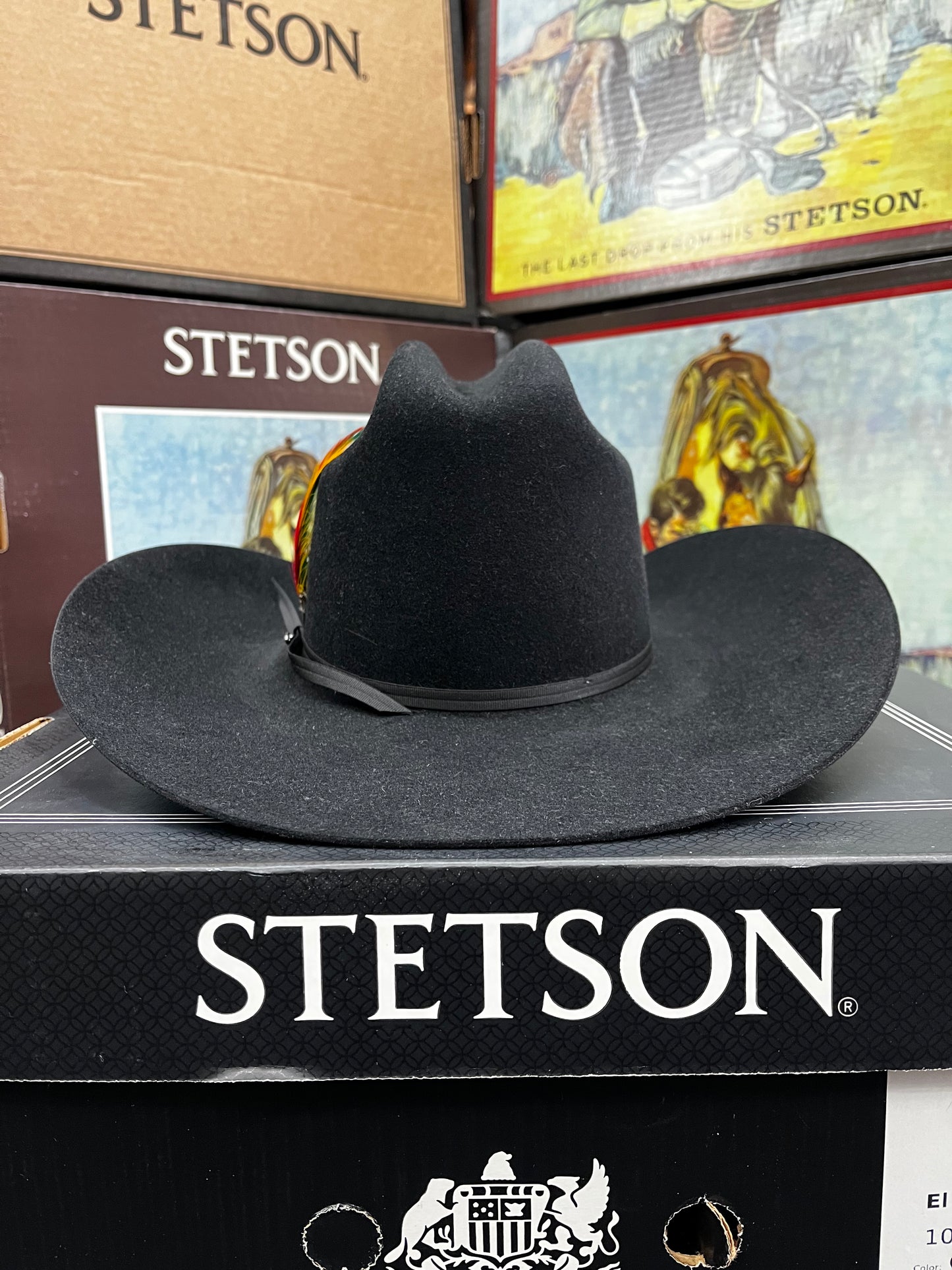 Texanas Stetson Rancher 6X Negro Spartan