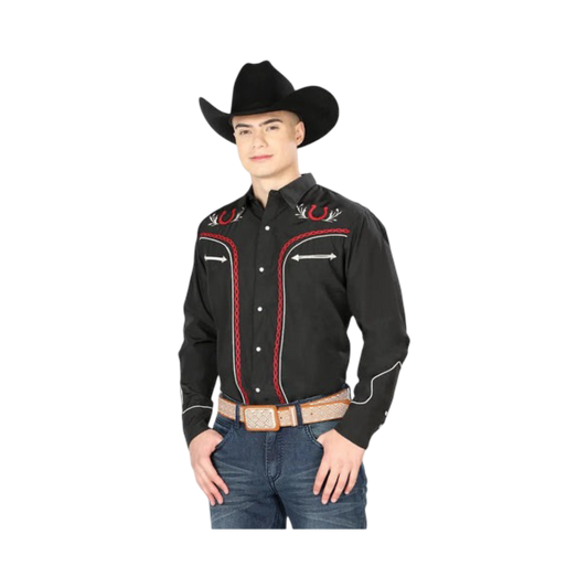 Camisa Vaquera Bordada El General