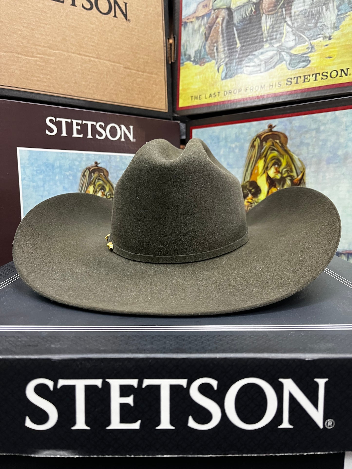 Texana Stetson 6X Skyline Sage – Estilo Cálido y Sofisticado