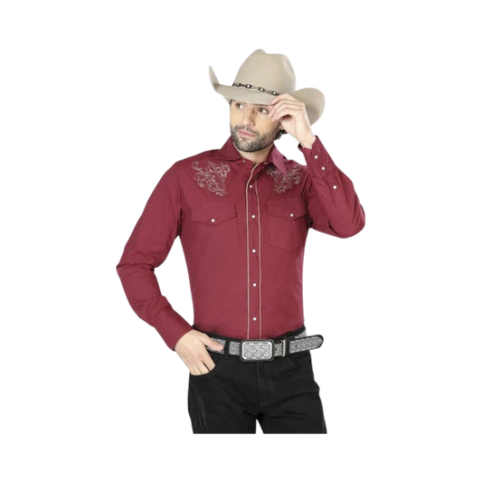 Camisa Vaquera Bordada El General