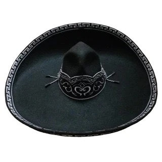 Traje Charro Negro con Detalles de Plata – Hombre, Importado de México