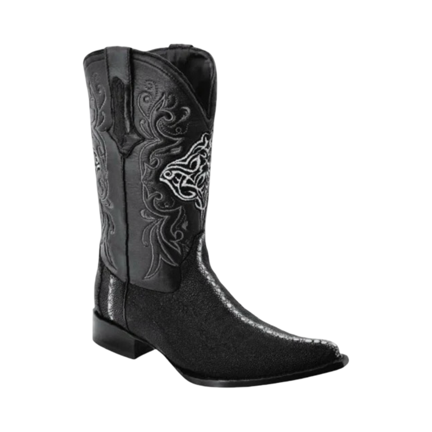 Bota de mantarraya Perla Completa negra horma 3X