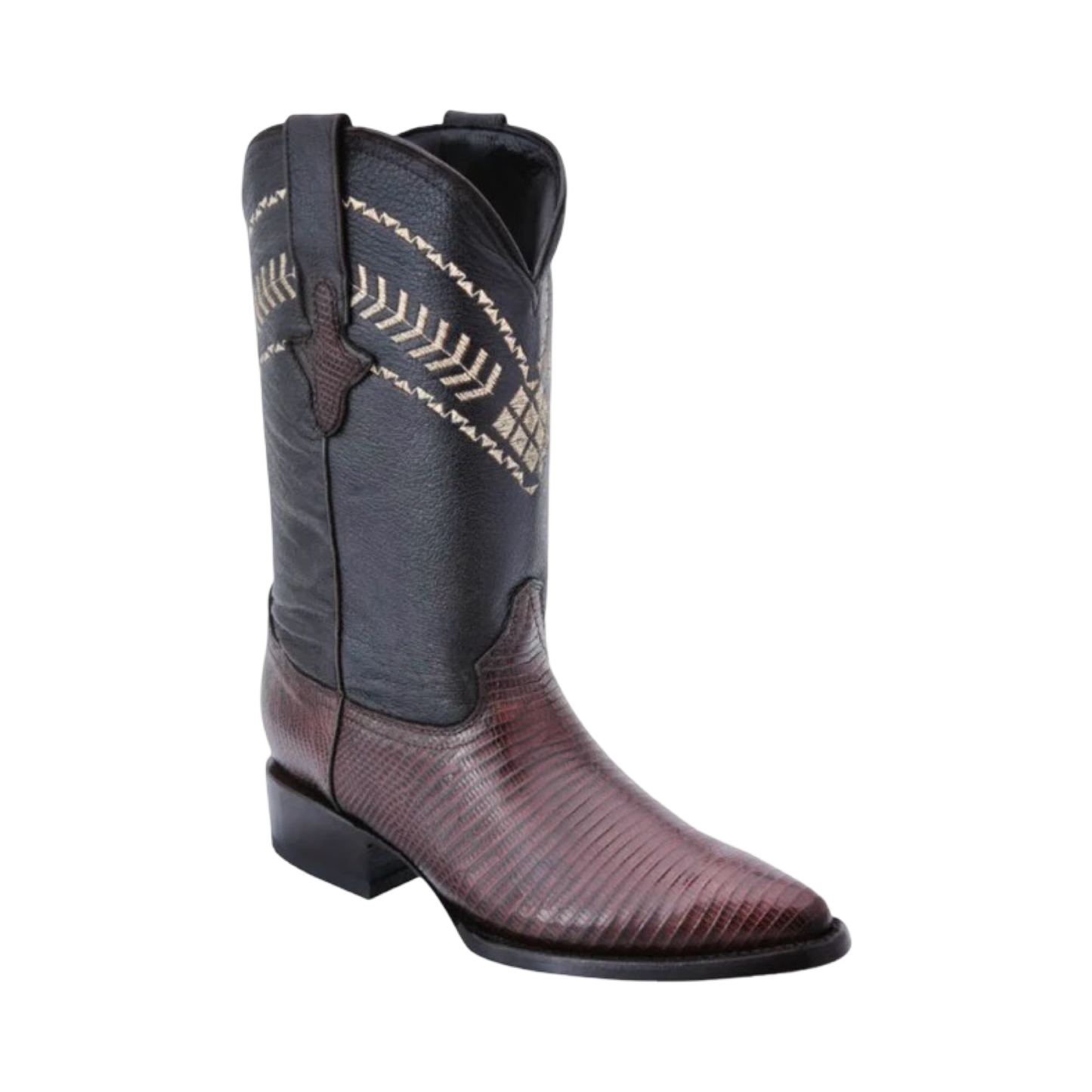 Botas de armadillo color café horma 900 de White Diamonds