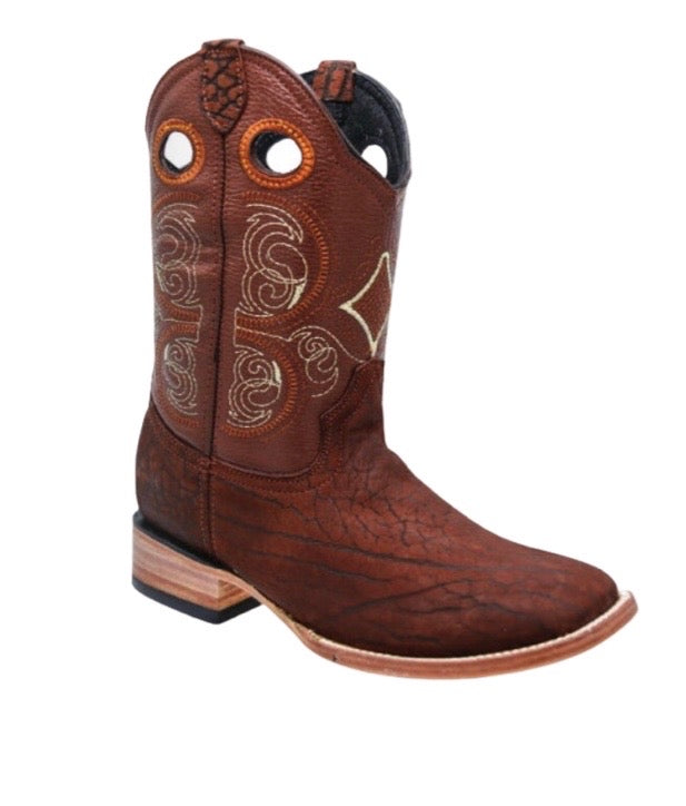 Botas Cuello de Toro Cognac White Diamond rodeo