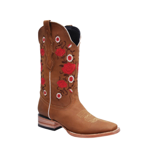Botas Vaqueras de Mujer - Women’s Cowgirl Boots - White Diamond