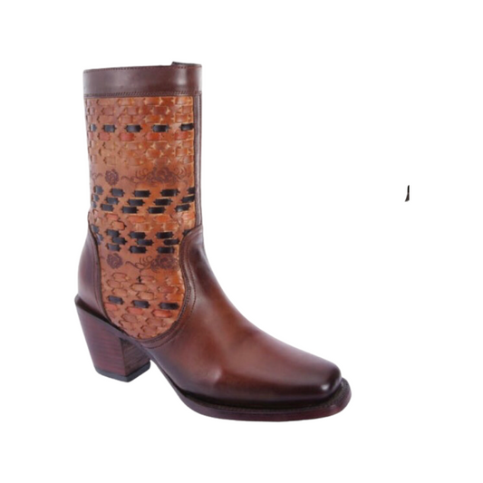 Botas Vaqueras de Mujer - Women’s Cowgirl Boots - White Diamond