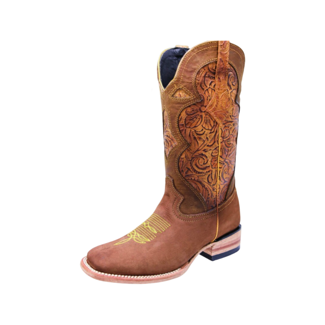 Botas Vaqueras de Mujer - Women’s Cowgirl Boots - White Diamond
