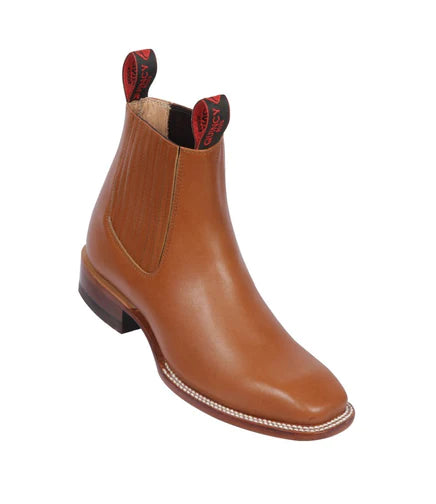 Botines Charros Quincy de con Punta Cuadrada