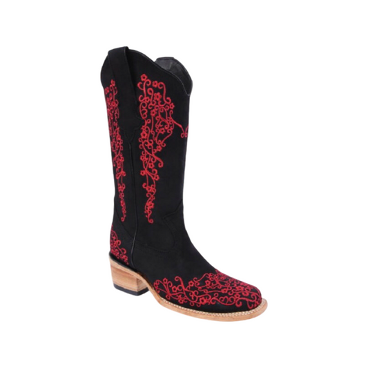 Botas Vaqueras de Mujer - Women’s Cowgirl Boots - White Diamond