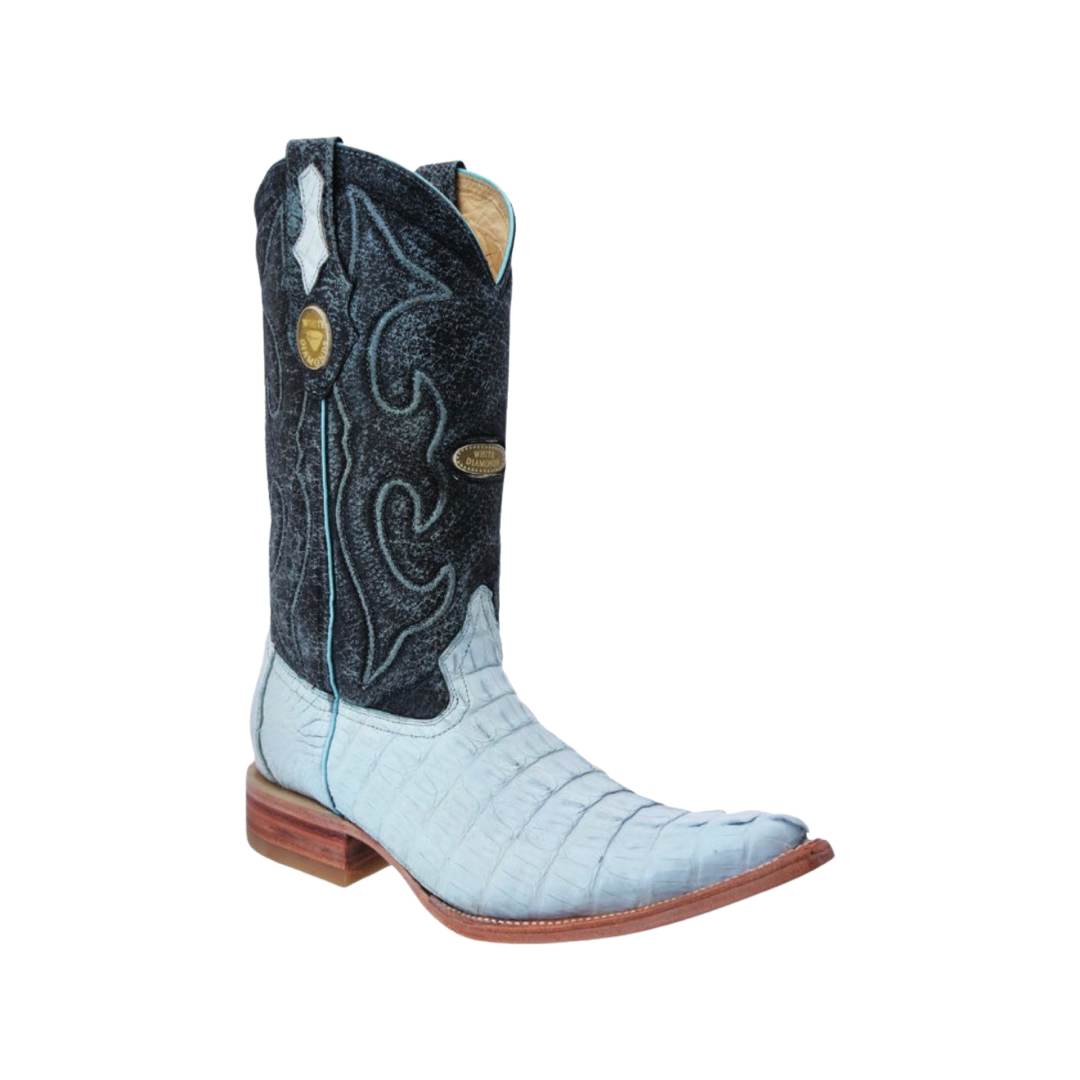 Botas White Diamond de Caimán