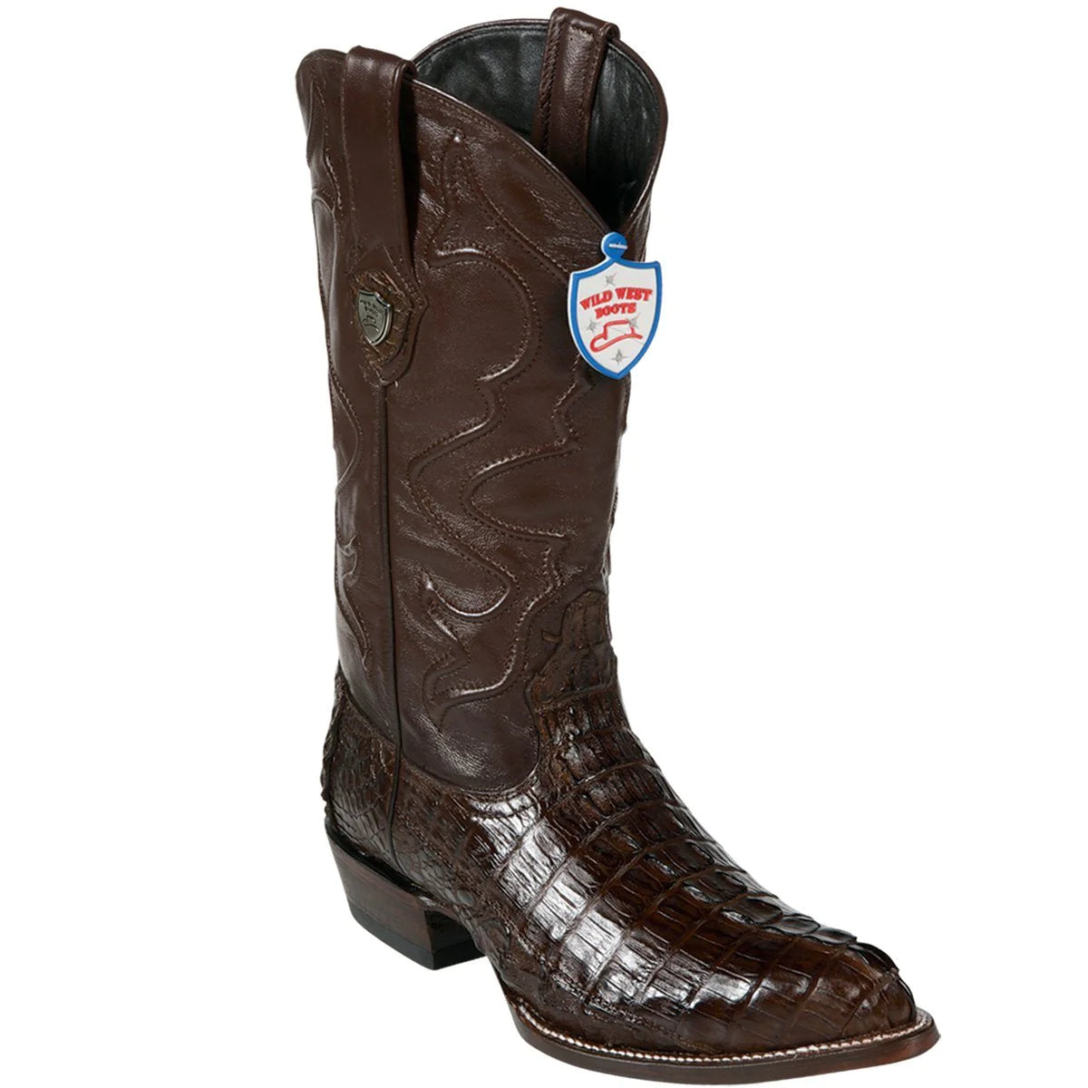 Wild West Botas de Cocodrilo Horma Puntal El Charro Famoso