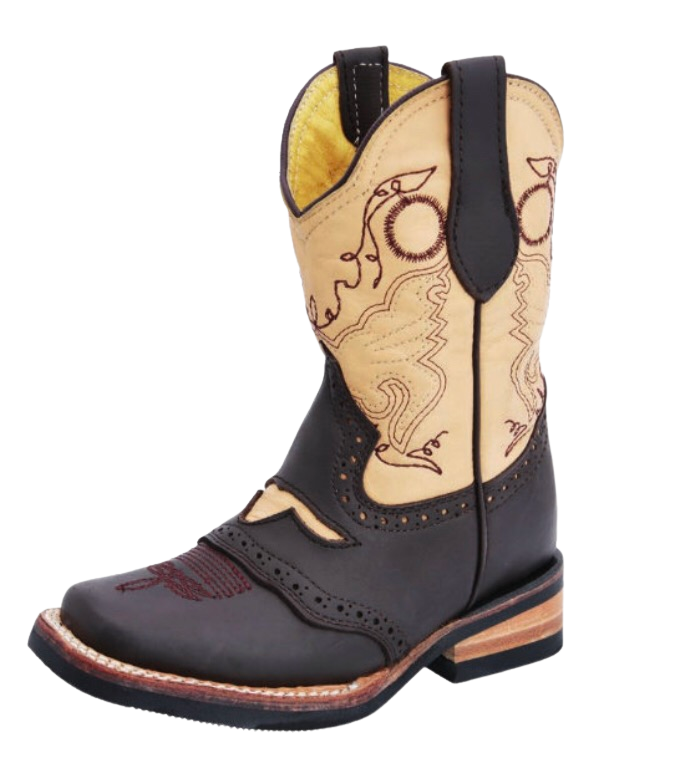 Botas Vaqueras de Nino Western Boots for Boys El Charro Famoso