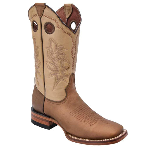 Square Toe Cowboy Boots Botas Cuadradas para Hombre WD 277