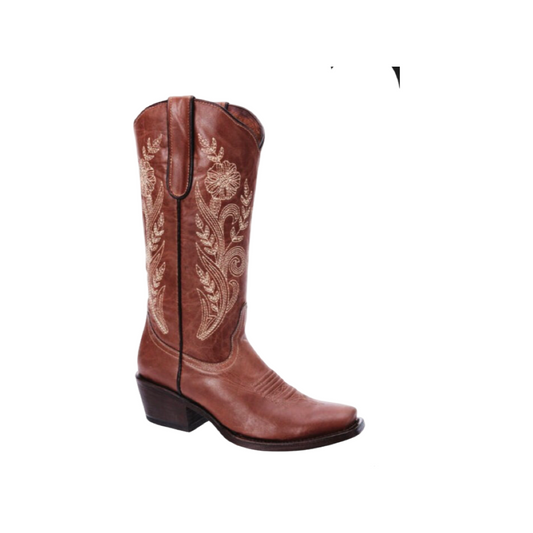 Botas Vaqueras de Mujer - Women’s Cowgirl Boots - White Diamond