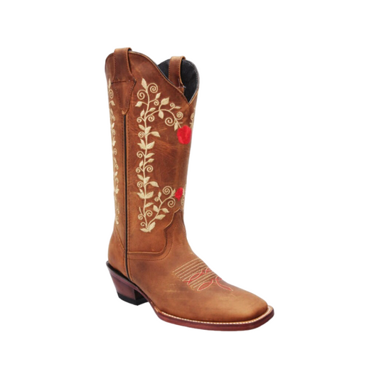 Botas Vaqueras de Mujer - Women’s Cowgirl Boots - White Diamond