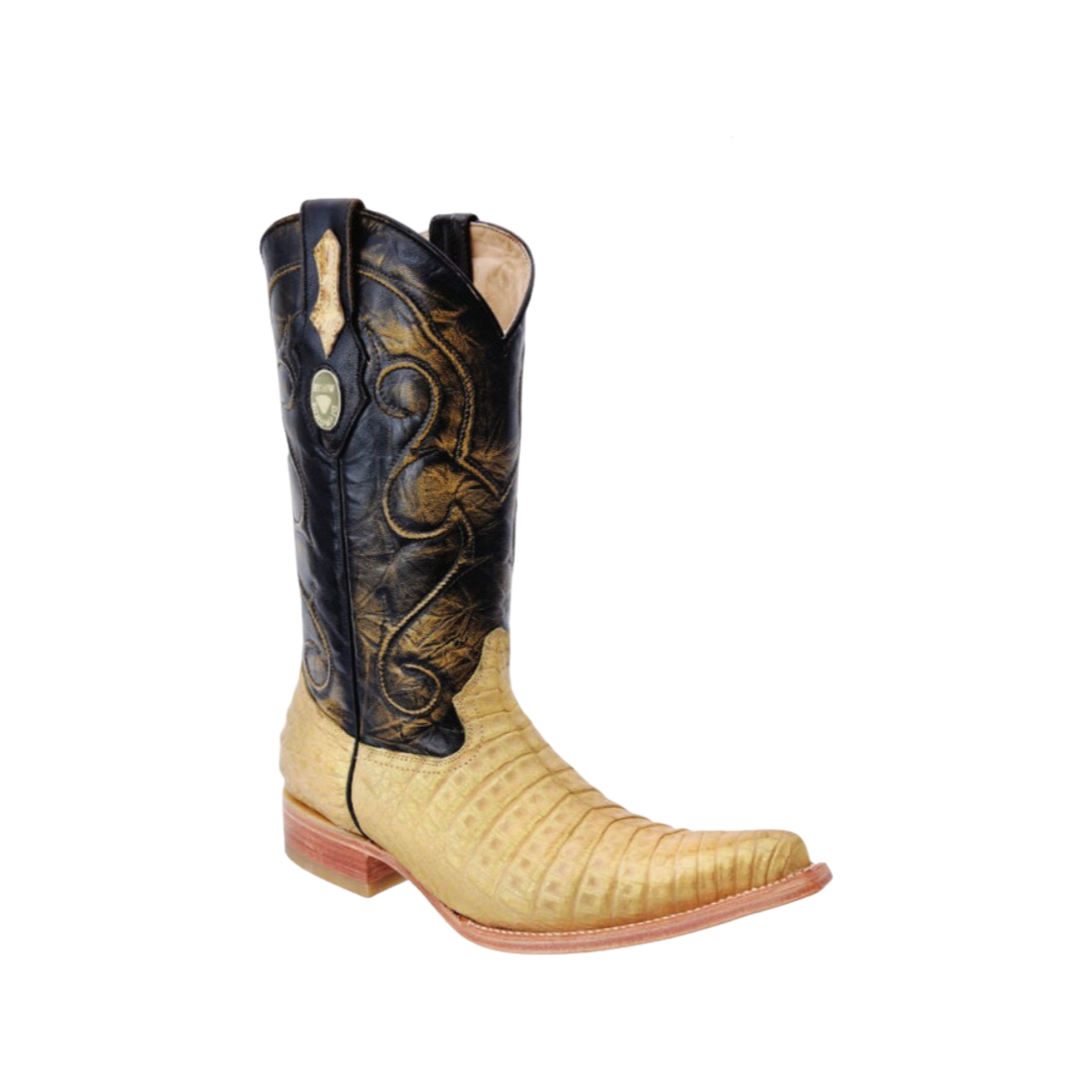 Ostrich Boots Mens Botas de Avestruz Skinny Zipper El Charro