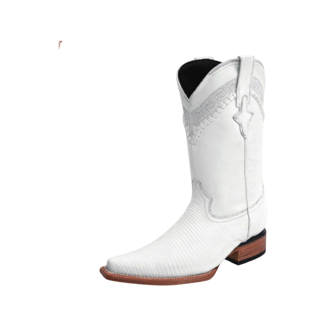 Botas de piel de lizard hot sale