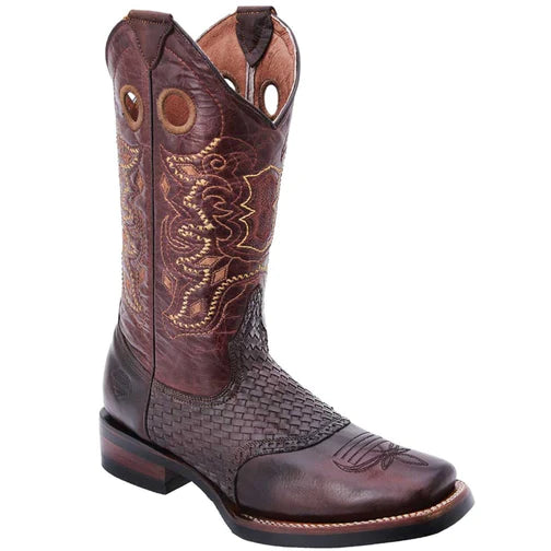 Square Toe Cowboy Boots - Botas Cuadradas para Hombre