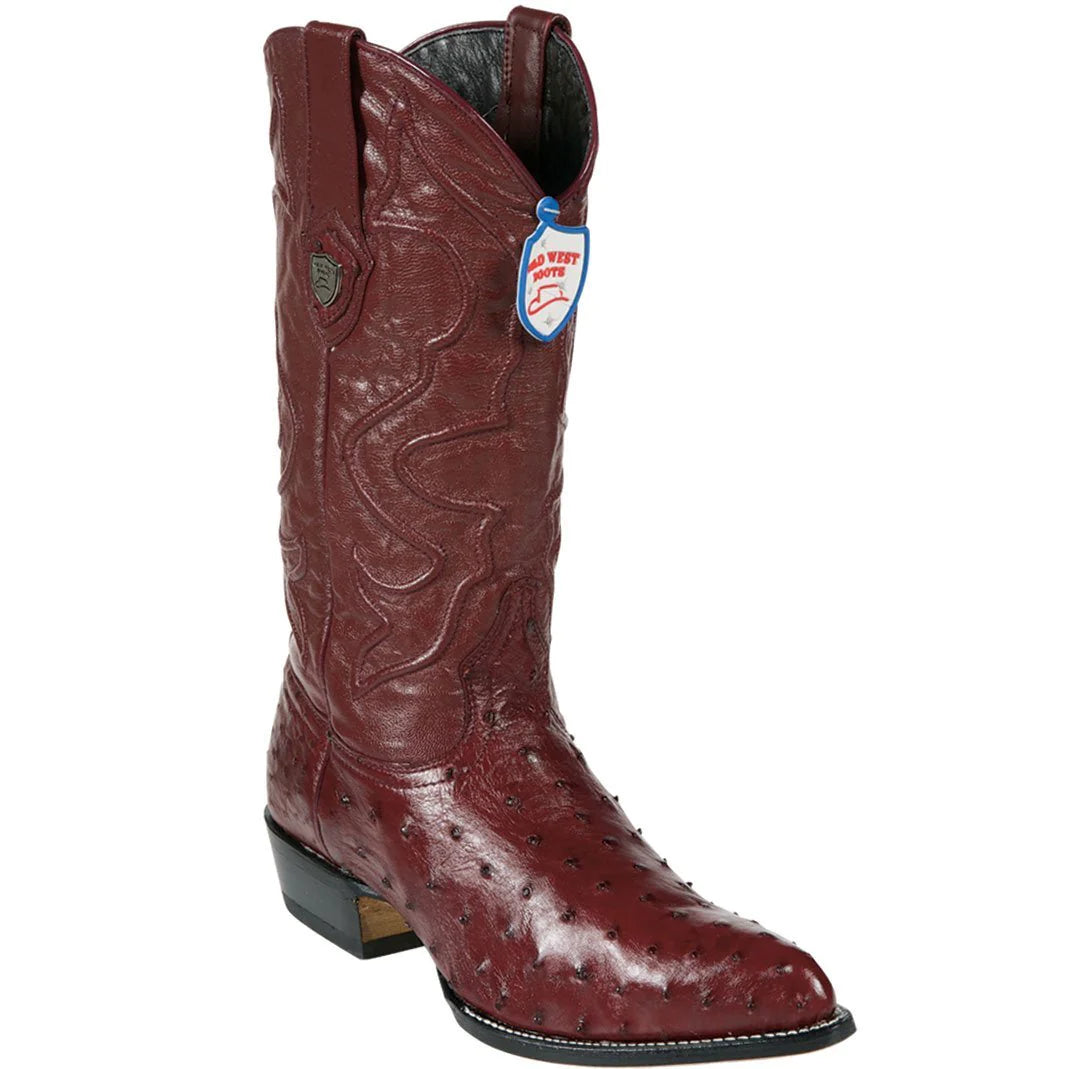 Botas Wild West De Avestruz