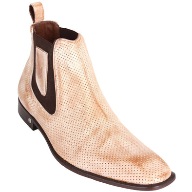 Vestigium Suede Chelsea Leather Boots Handcrafted
