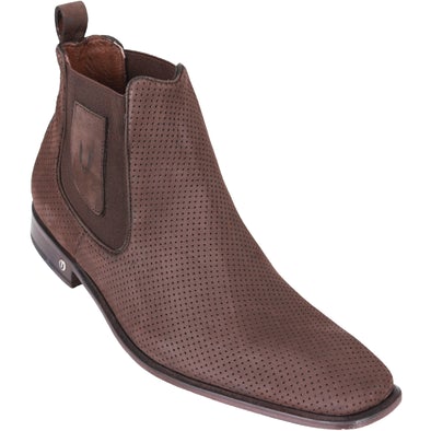 Vestigium Suede Chelsea Leather Boots Handcrafted