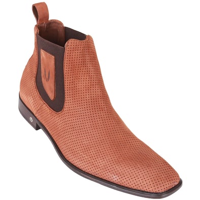 Vestigium Suede Chelsea Leather Boots Handcrafted