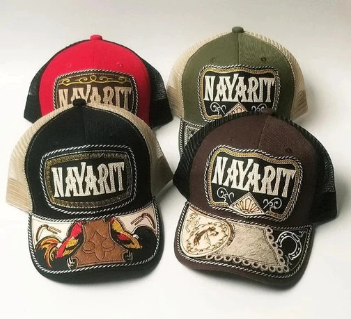 Gorra Artesanal con Bordado del Estado de Nayarit
